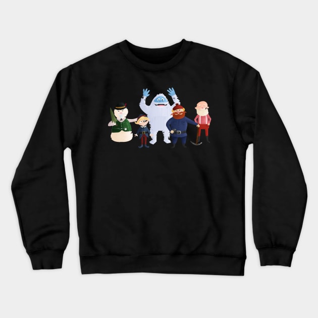 Classic Rudolph Group Crewneck Sweatshirt by Delsman35